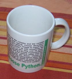 Choose Python Tasse