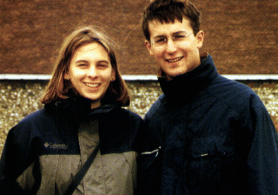 Barbara und ich in Dover